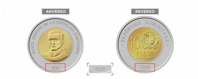 Banco Central anuncia la circulación de nueva moneda de RD.00