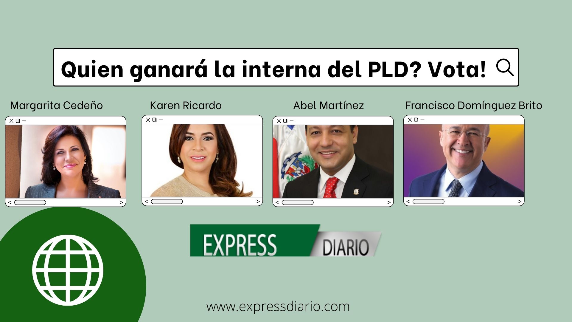 Quién cree usted que ganará las elecciones internas del PLD Quién cree usted que ganará las elecciones internas del PLD