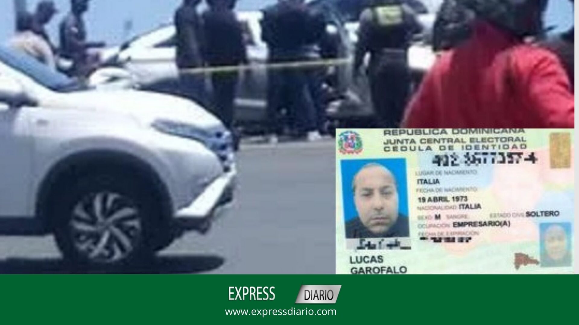 Matan Italiano a balazos cerca de caseta de peaje en la Carretera de las Américas Matan Italiano a balazos cerca de caseta de peaje en la Carretera de las Américas