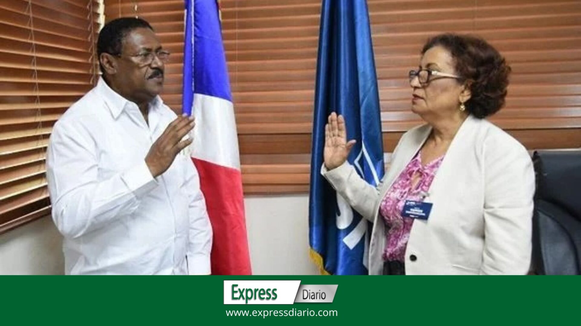Queda juramentada María Germán como nueva directora del Hospital Francisco Moscoso Puello