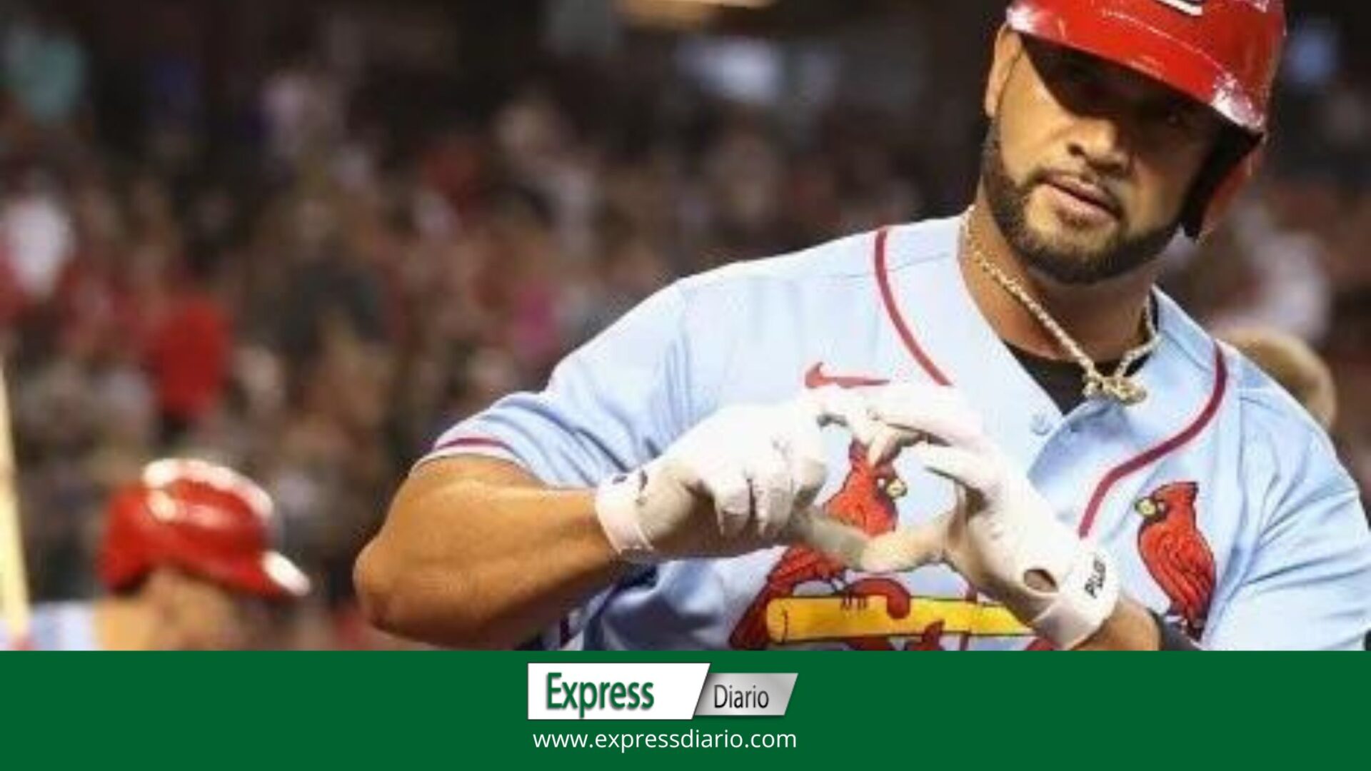 Albert Pujols la saca por segundo día y conecta 697 jonrones Albert Pujols la saca por segundo día y conecta 697 jonrones