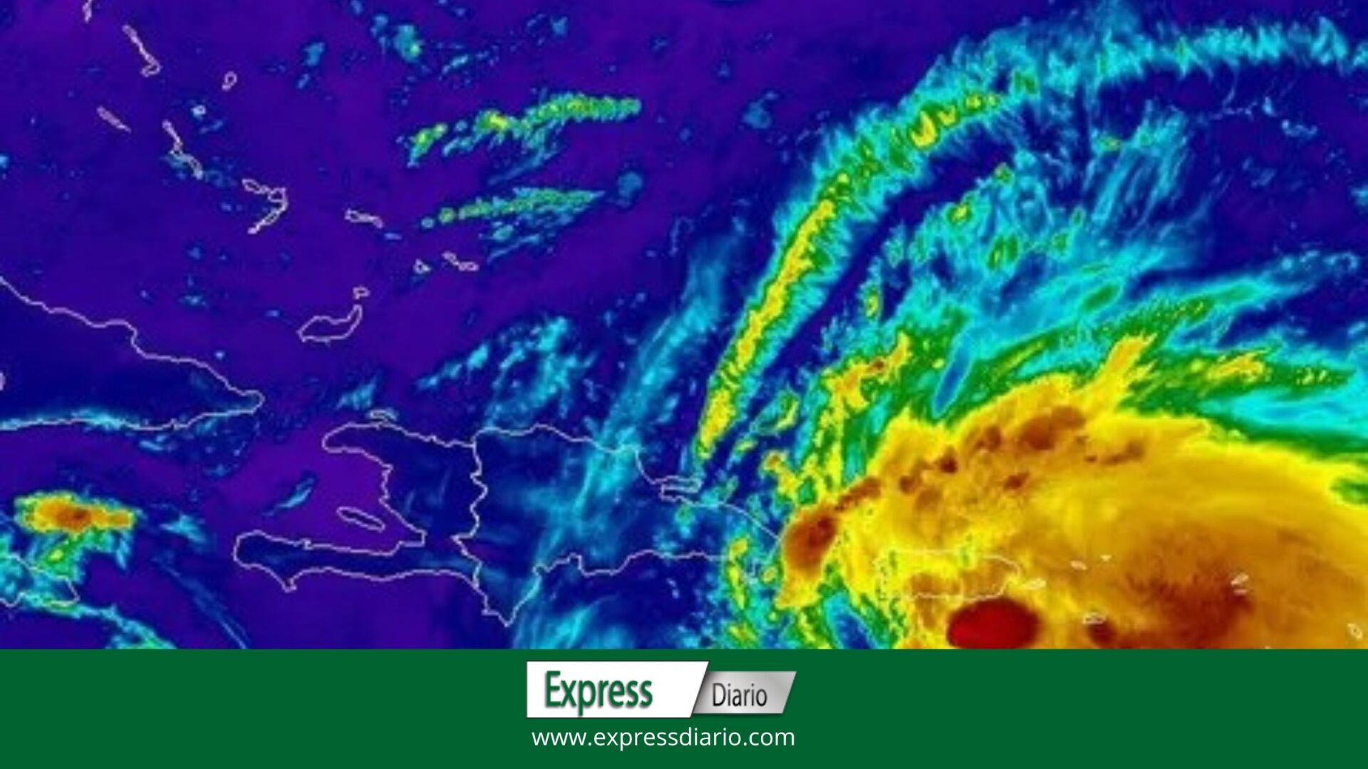 Fiona llegará de madrugada a RD y será huracán categoría 2