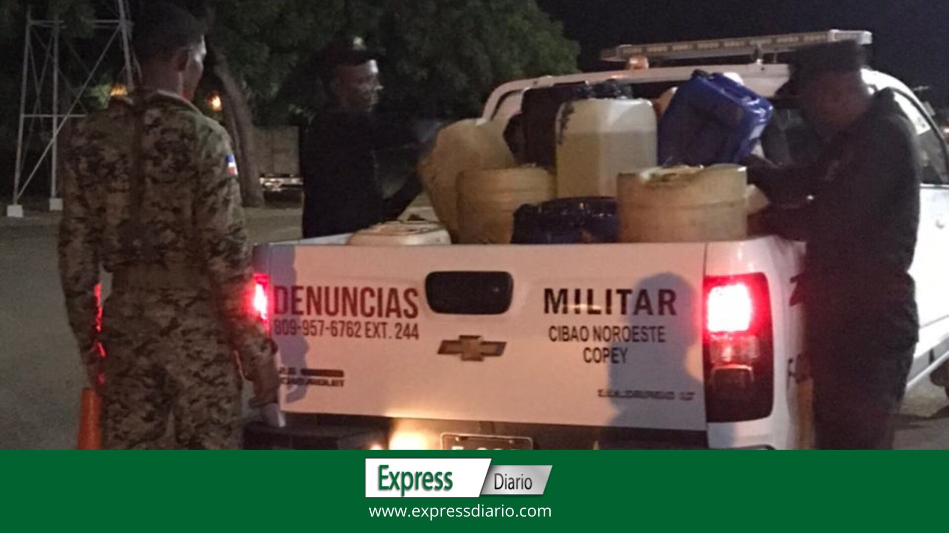 Haitiano hiere militar del Ejército en la frontera de Dajabón durante tráfico de combustibles