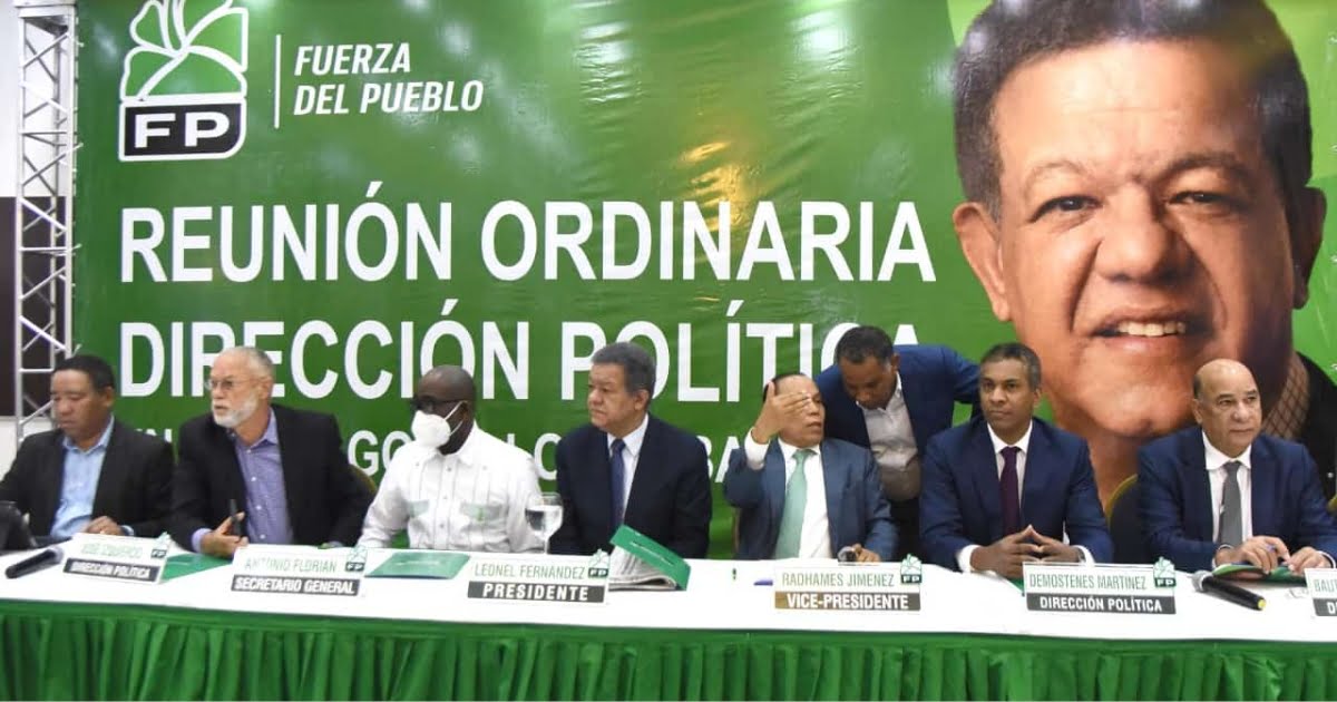 Fuerza del pueblo cancela agenda de fin de semana por consulta del PLD Fuerza del pueblo cancela agenda de fin de semana por consulta del PLD