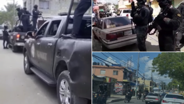 Autoridades realizan operativo conjunto contra la delincuencia en varios sectores de Villa Mella