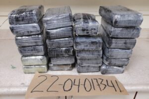 Decomisan 23 paquetes de cocaína en la Ciénaga de Barahona