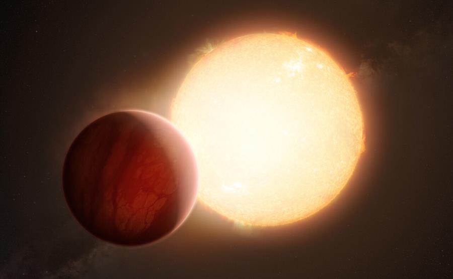 Detectan el elemento más pesado hasta ahora en la atmósfera de un exoplaneta Detectan el elemento más pesado hasta ahora en la atmósfera de un exoplaneta