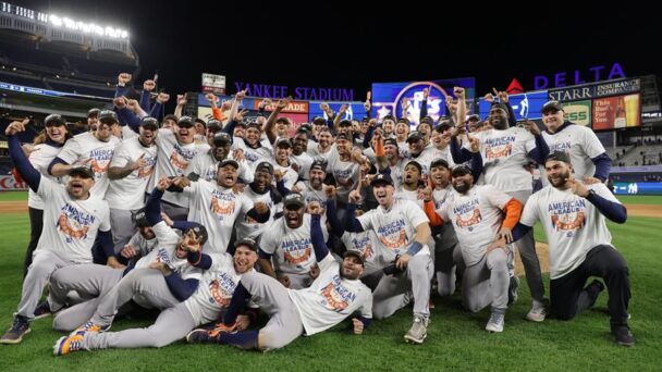 Los Astros barren a los Yankees y se enfrentarán a los Filis en la Serie Mundial