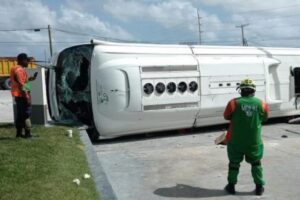 MP solicitó el embargo del autobús accidentado en Bávaro