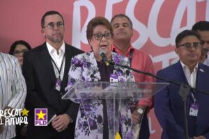 PLD emite boletín 0;  Alejandrina dice que ninguna candidata puede declararse ganadora porque no se han contado los votos