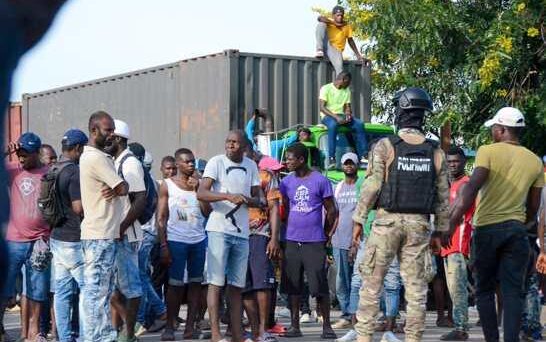 Puerta fronteriza de Dajabón continúa cerrada por haitianos