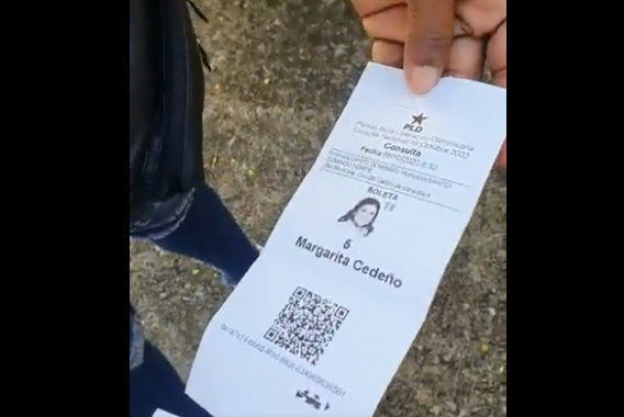 Reportan incidente en centro de votación de colegio Villa Mella