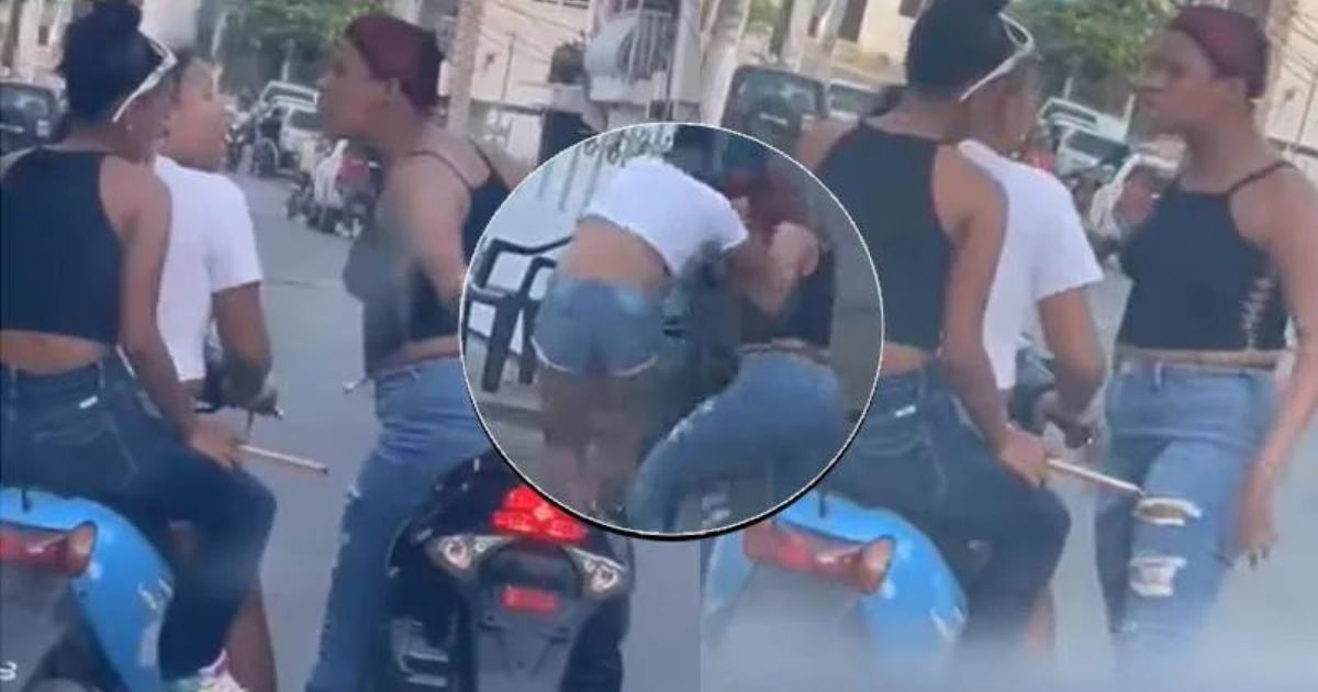 Roce de pasolas desata acalorada lucha de mujeres en SFM Roce de pasolas desata acalorada lucha de mujeres en SFM