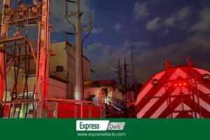 Sofocan incendio en subestación eléctrica Edeeste en Gascue