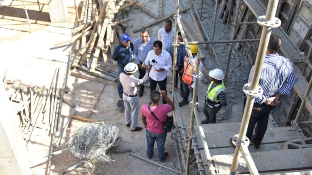 Wellington Arnaud supervisa obra de Inapa en San José de Ocoa, Sánchez Ramírez y Duarte