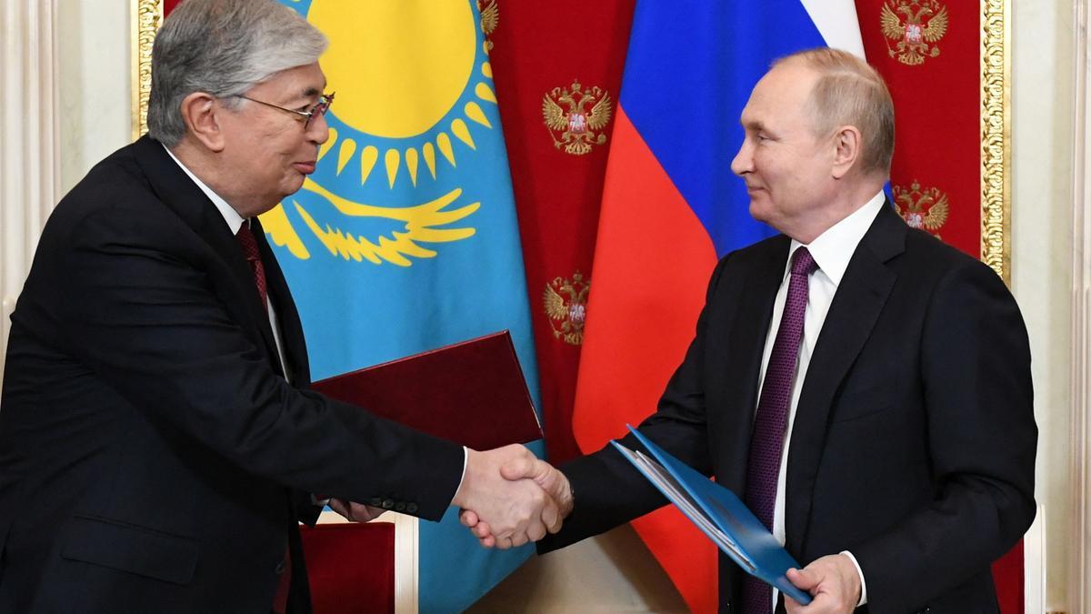Putin refuerza su alianza energética con Kazajistán