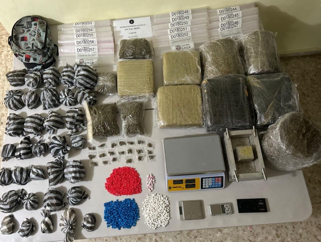 Decomisan más de millón y medio de gramos de droga