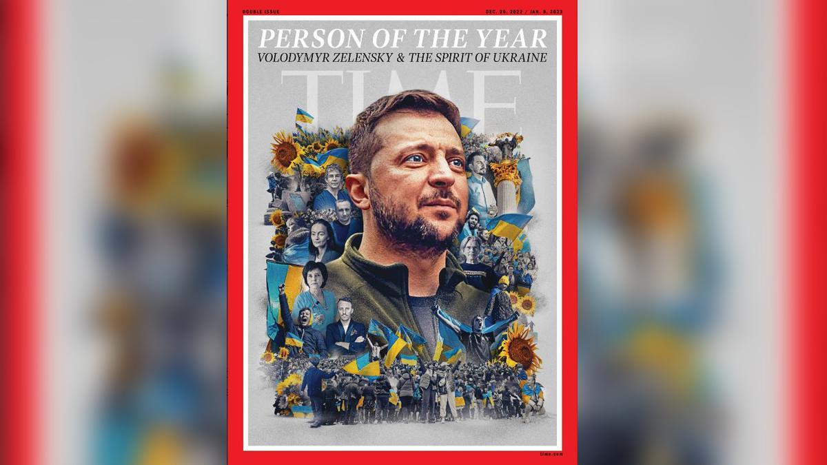 Zelenski, personaje del año por la revista 'Time' Zelenski, personaje del año por la revista 'Time'