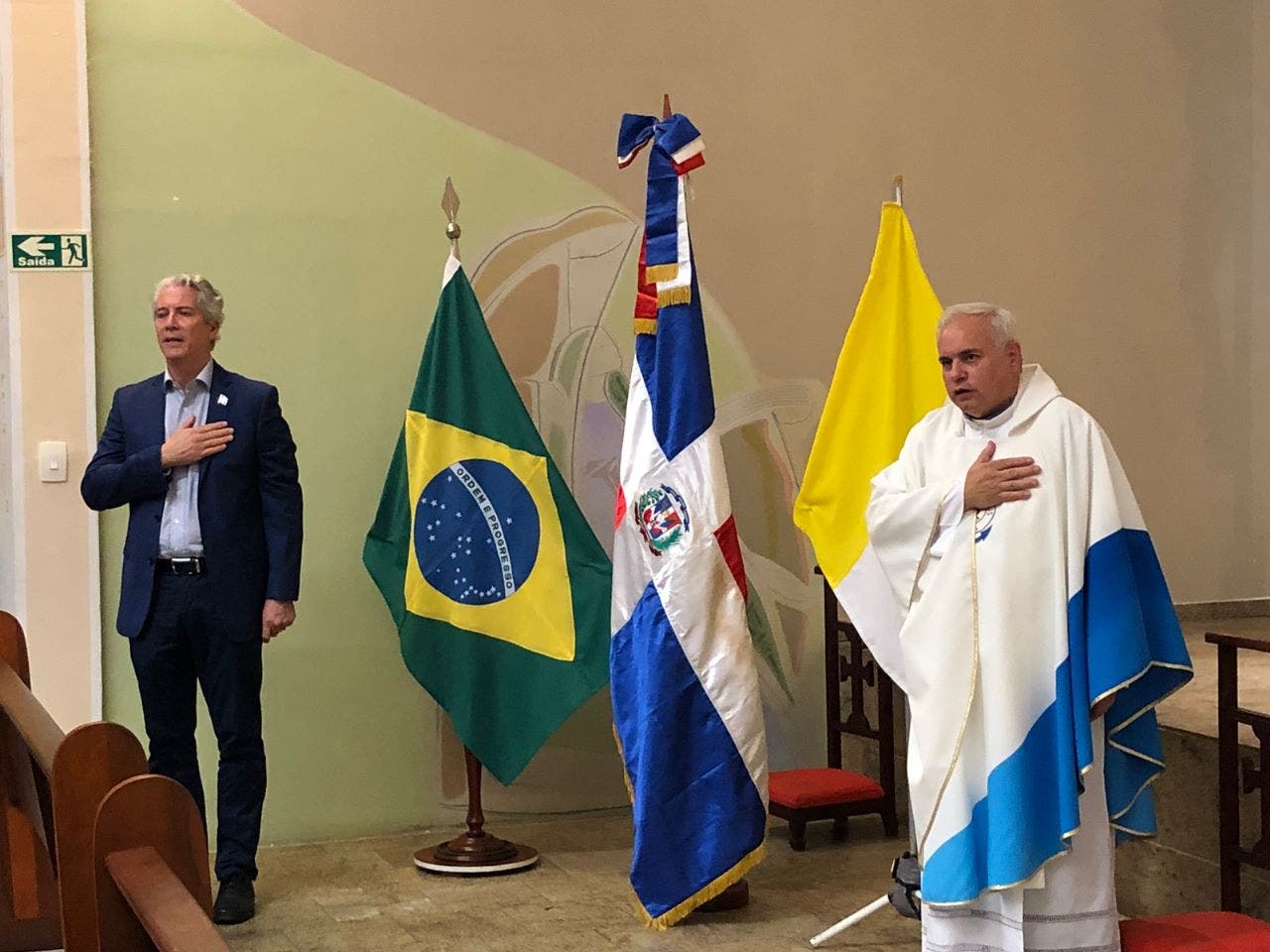 Consulado en Río de Janeiro participa en misa por la Virgen Consulado en Río de Janeiro participa en misa por la Virgen
