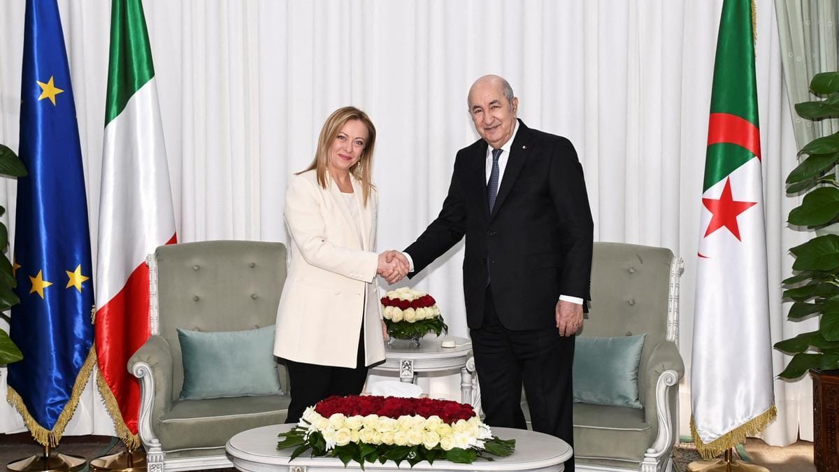 Italia y Argelia acuerdan construir un segundo gasoducto para aumentar el envío de gas