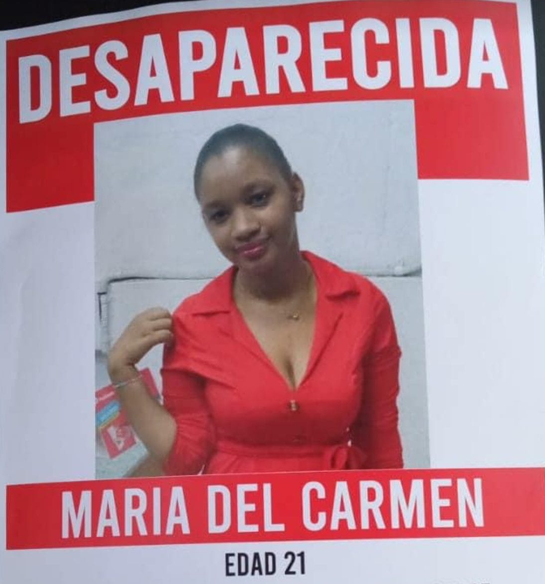 Reportan a joven desaparecida desde el pasado 1 de enero