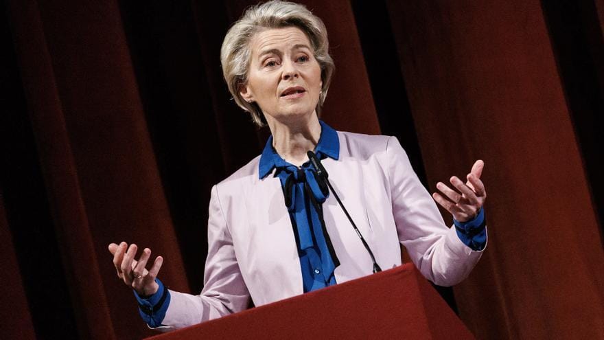 Von der Leyen aboga por 