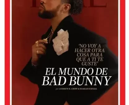 Bad Bunny, portada de la revista Time con un texto por primera vez en español