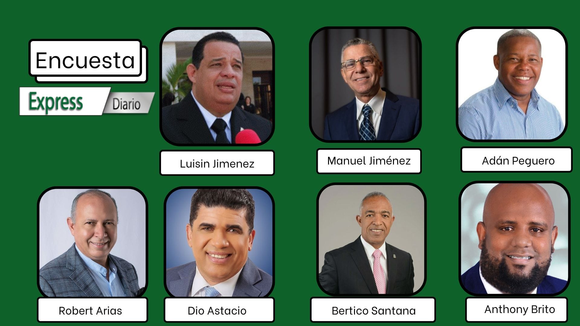 Encuesta PRM Santo Domingo Este: ¿Quién es el favorito para la alcaldía? Encuesta PRM Santo Domingo Este: ¿Quién es el favorito para la alcaldía?
