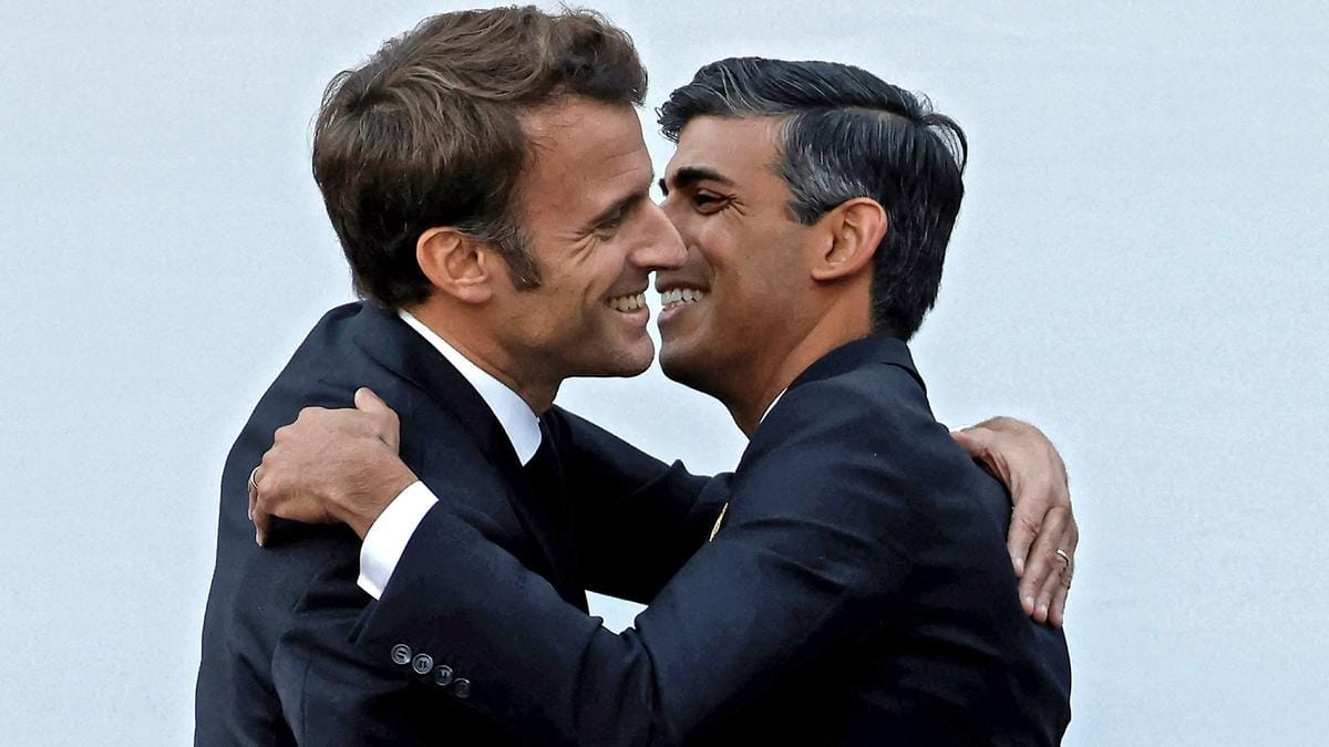 Macron y Sunak buscan desbloquear la relación entre París y Londres Macron y Sunak buscan desbloquear la relación entre París y Londres