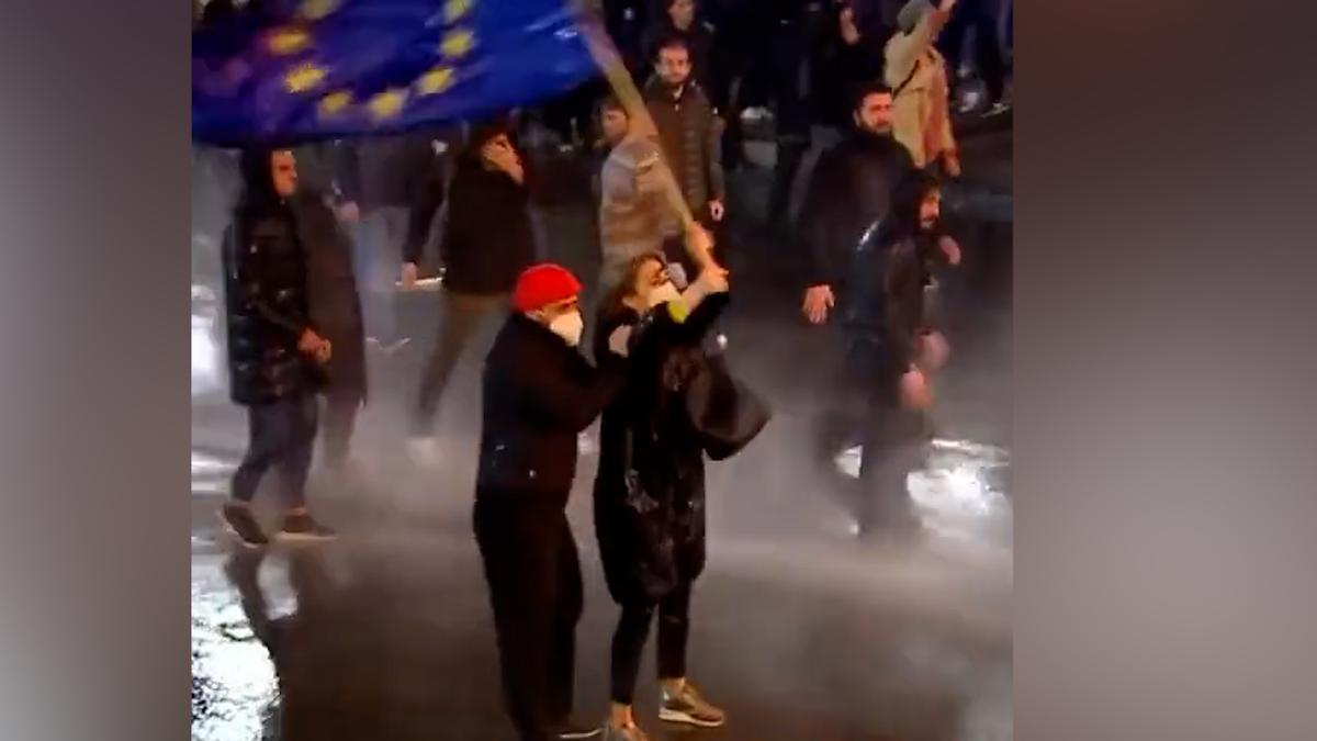 Más de 60 detenidos en las protestas en Georgia contra la polémica ley sobre agentes extranjeros Más de 60 detenidos en las protestas en Georgia contra la polémica ley sobre agentes extranjeros