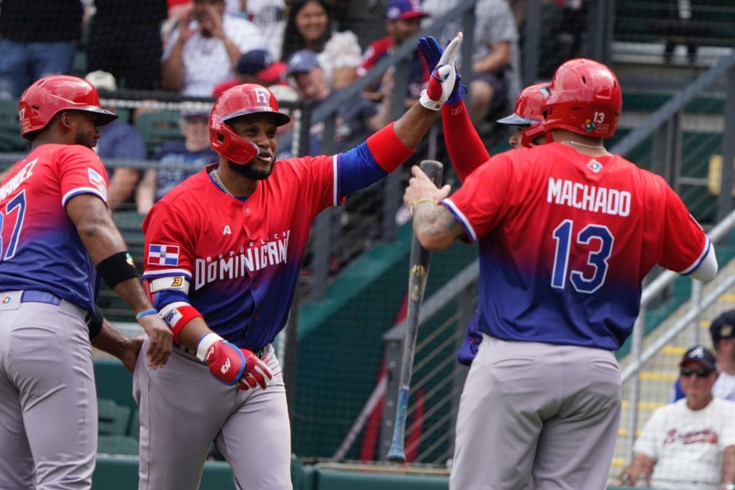 República Dominicana truena contra los Bravos de Atlanta en un juego de calentamiento