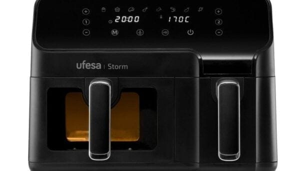 Ufesa lanza la doble cubeta en freidoras de aire