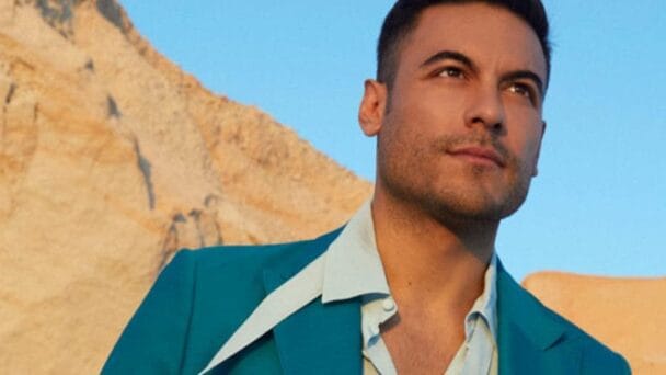 Carlos Rivera con su primera prueba en RD