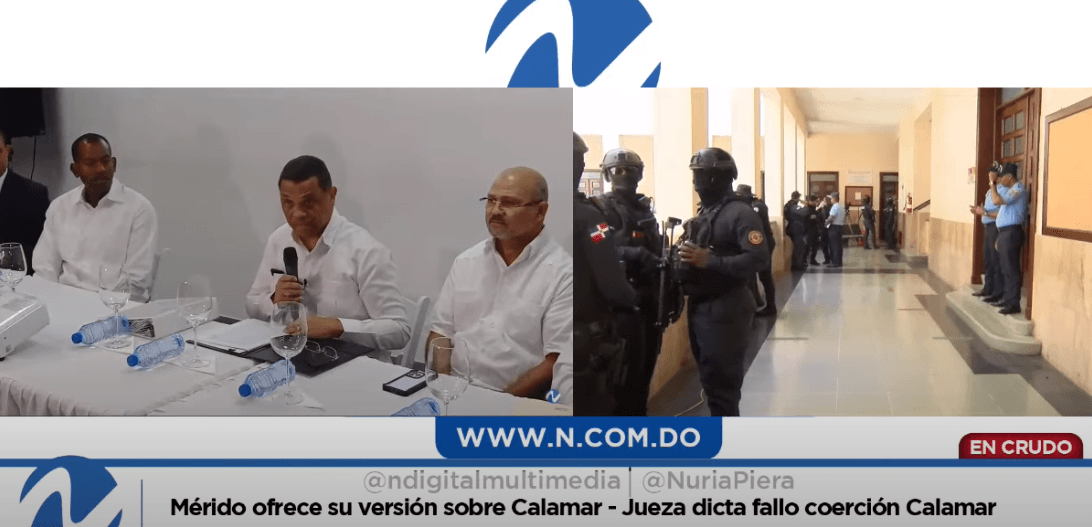 EN VIVO: Merido ofrece versión del caso Calamar- Jueza Kenia Romero emite fallo sobre coacción Calamar