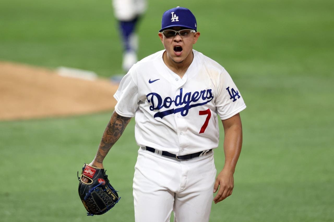 Julio Urías cumple el rol de líder de un pitcheo que le ha fallado a los Dodgers en la MLB Julio Urías cumple el rol de líder de un pitcheo que le ha fallado a los Dodgers en la MLB