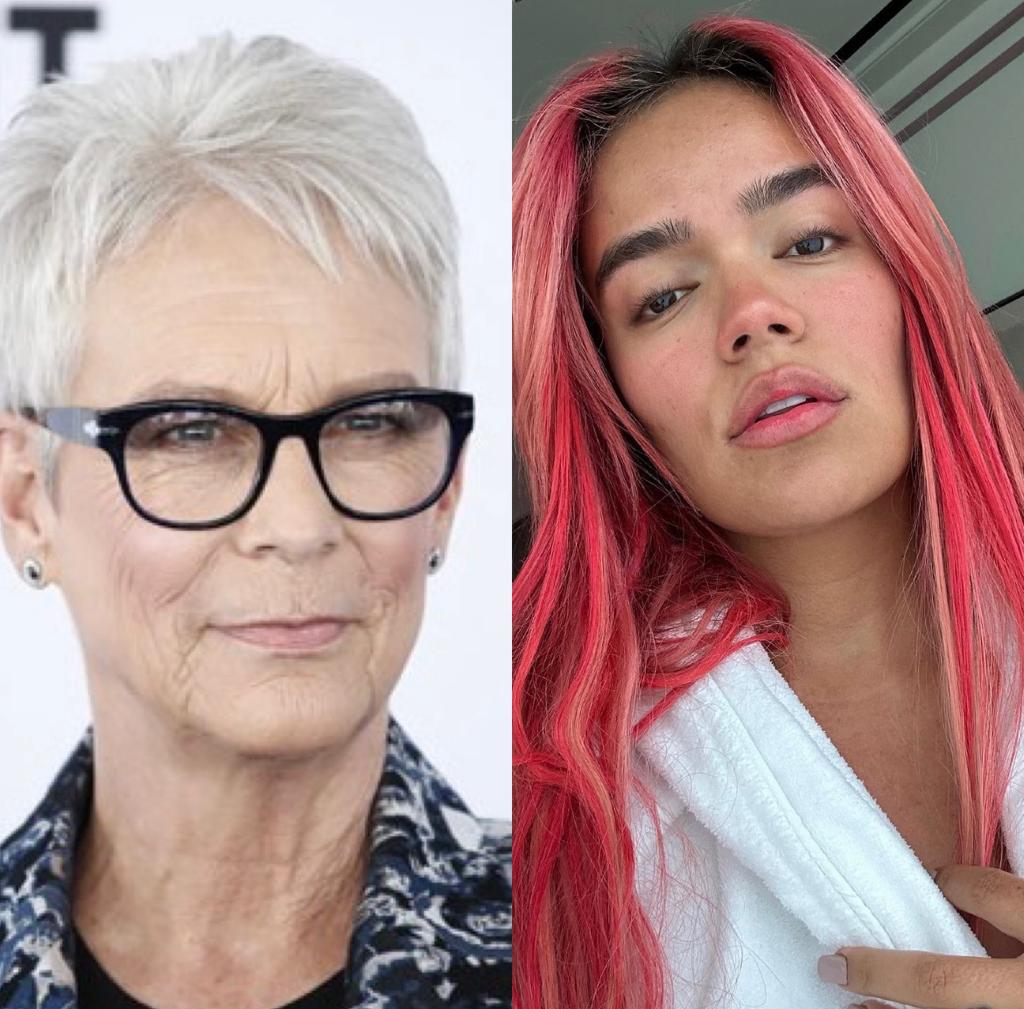 La actriz Jamie Lee Curtis elogió a Karol G por criticar sus fotos de revista