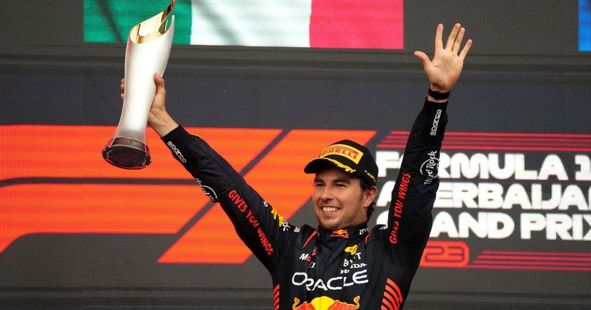 Pérez se impone en Azerbaiyán por delante de Verstappen Pérez se impone en Azerbaiyán por delante de Verstappen