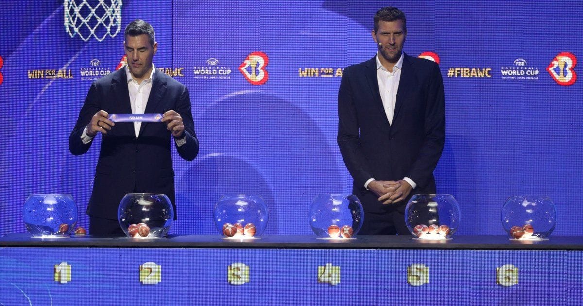 Revelados los grupos del Mundial de Baloncesto Revelados los grupos del Mundial de Baloncesto