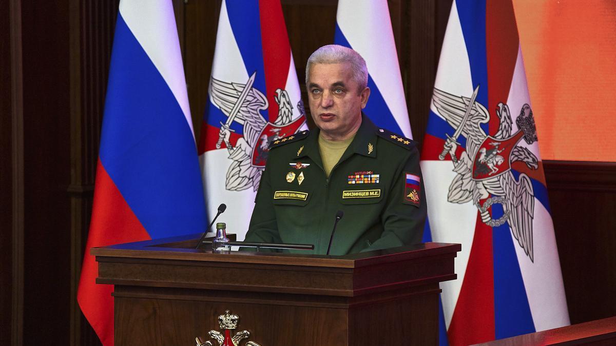 Rusia releva al general Mijaíl Mizíntsev, el 