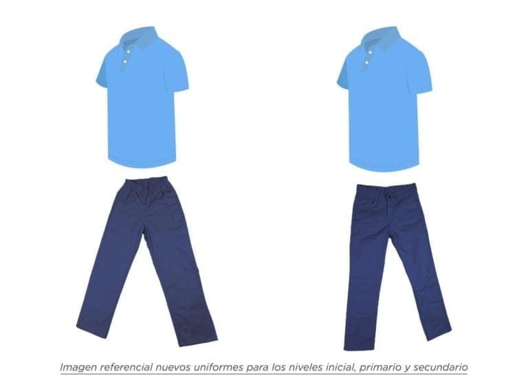 Cambio de uniforme escolar: un capricho del Ministerio de Educación que costará 2 mil millones de pesos y afectará a las pequeñas empresas 1 Cambio de uniforme escolar: un capricho del Ministerio de Educación que costará 2 mil millones de pesos y afectará a las pequeñas empresas