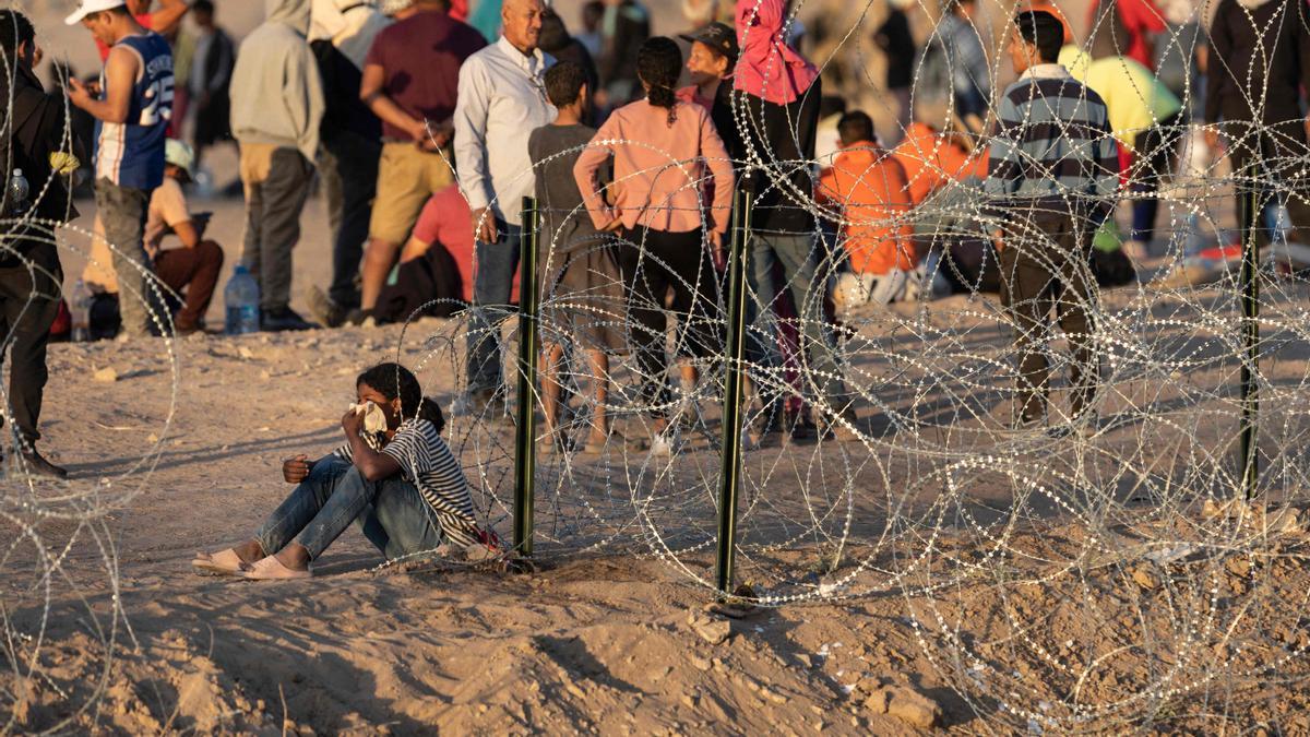 Caos en la frontera de EEUU con México ante el fin de las medidas anticovid Caos en la frontera de EEUU con México ante el fin de las medidas anticovid