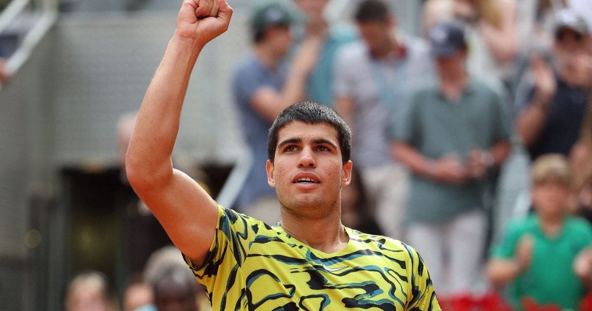 Carlos Alcaraz se mete en cuartos de final en Madrid