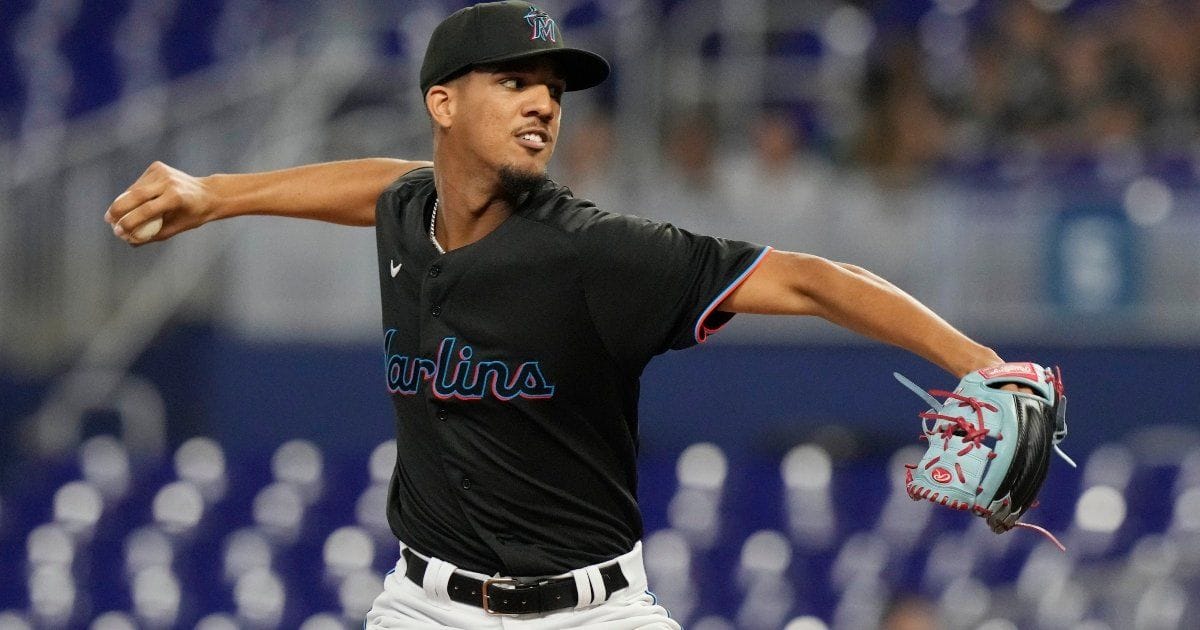 Dominicana Pérez lidera a los Marlins y gana por primera vez Dominicana Pérez lidera a los Marlins y gana por primera vez