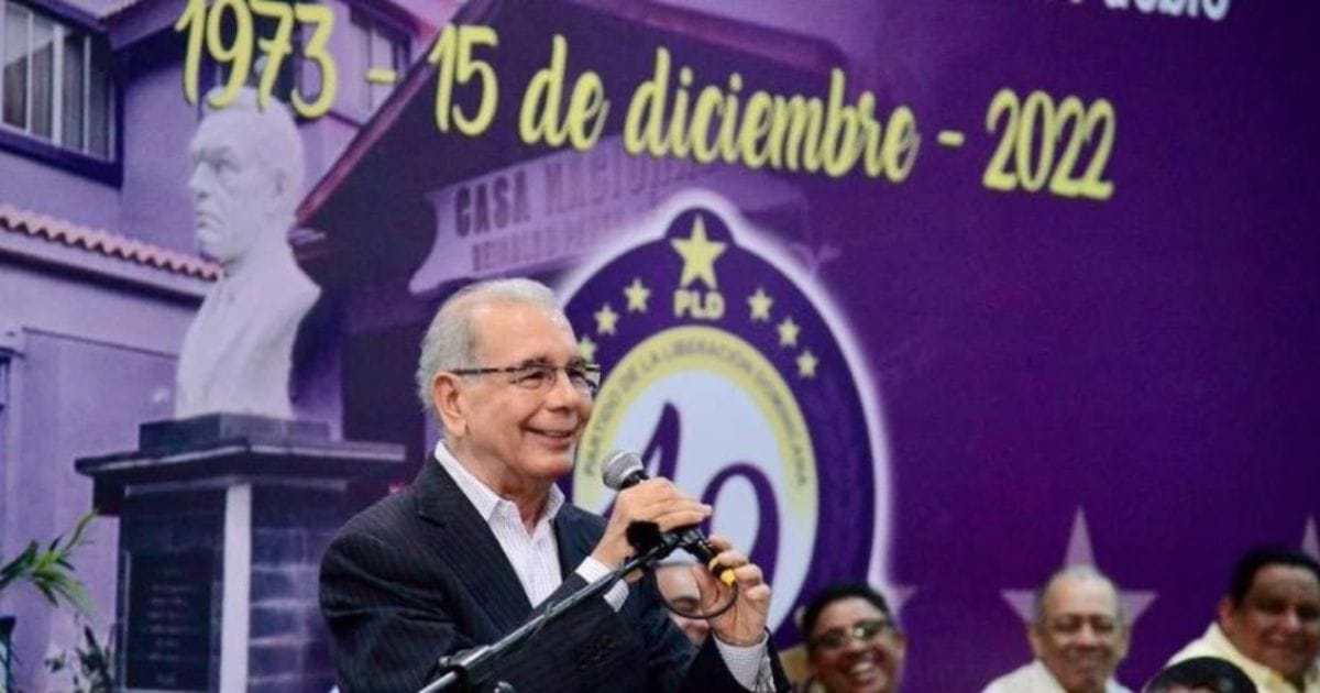 El PLD confía en la candidatura de Abel Martínez respaldada por el expresidente Danilo Medina