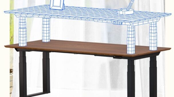 Escritorio tecnológico elevable E7Q, de FlexiSpot