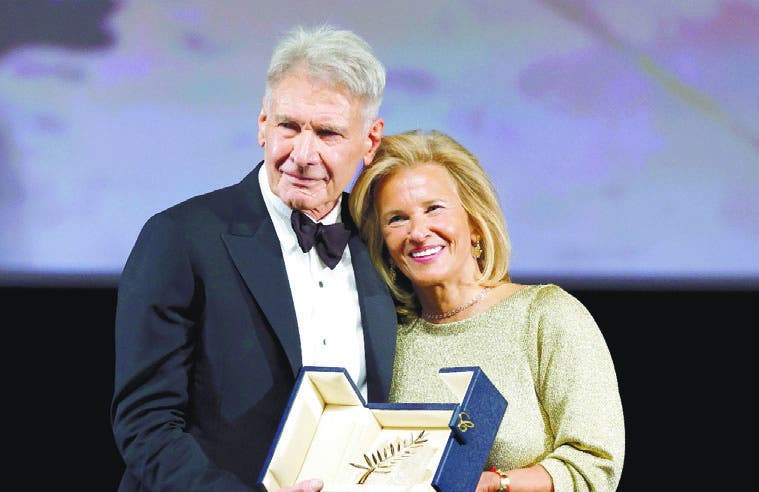 Harrison Ford recibe Palma de Oro honorífica en Cannes Harrison Ford recibe Palma de Oro honorífica en Cannes