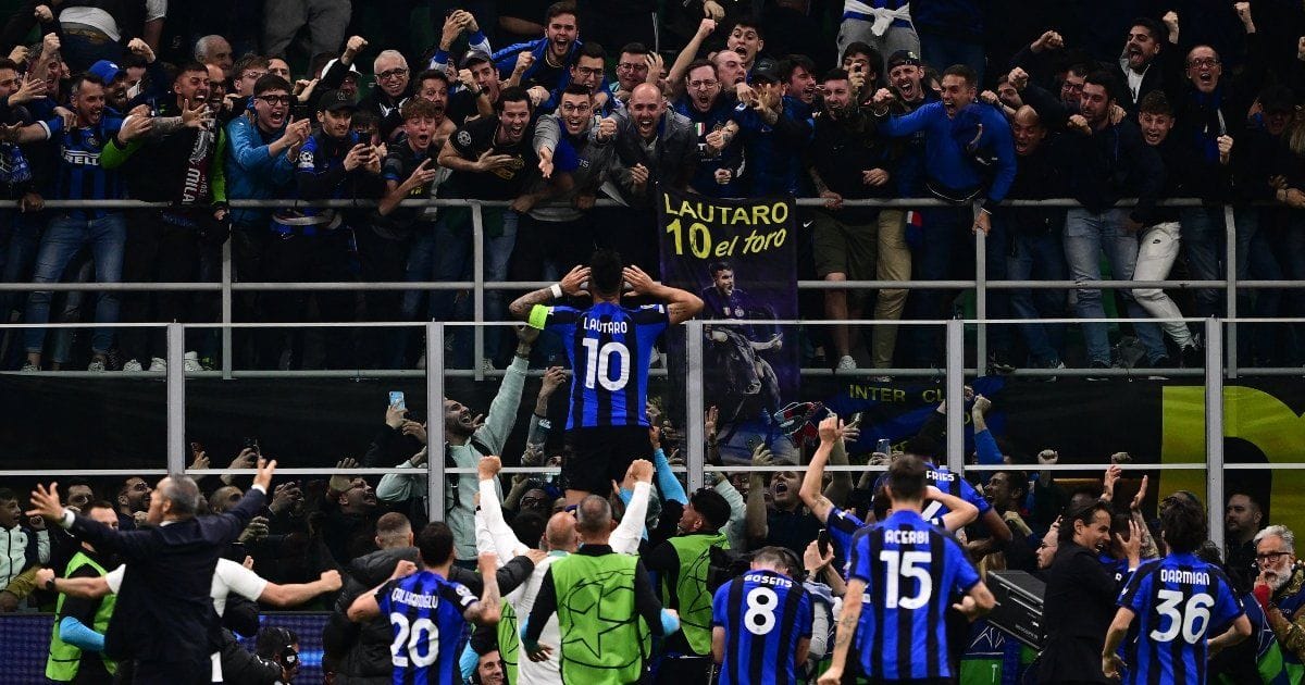 Inter vuelve a la final de la Champions League después de 13 años