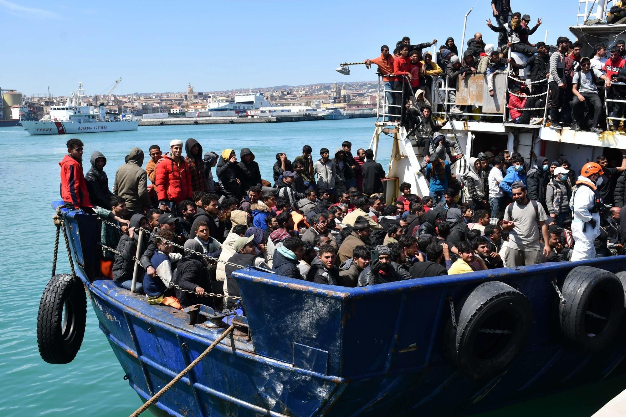 Las llegadas de inmigrantes a la UE por el Mediterráneo central marcan un nuevo récord