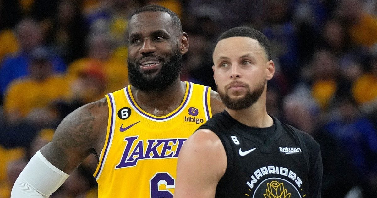 LeBron James se lleva la primera ronda contra Curry LeBron James se lleva la primera ronda contra Curry