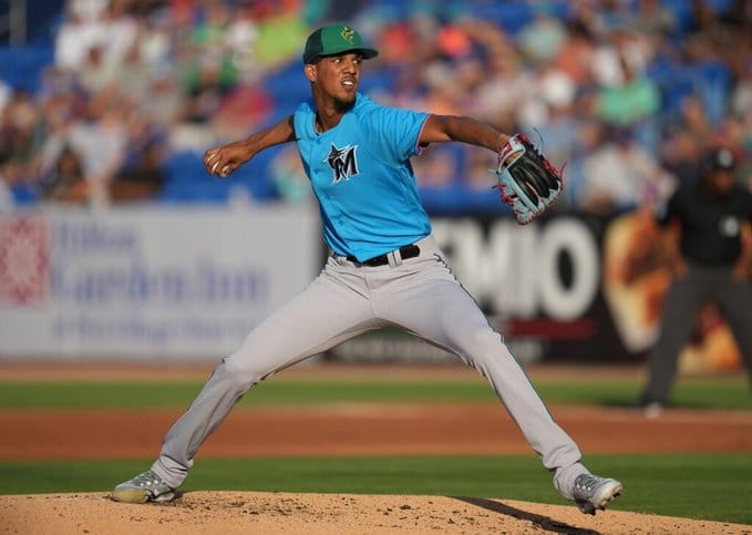 Marlins promoverá al mejor prospecto Eury Pérez